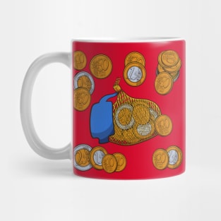 Saint Nicholas Chocolate Coins Mug